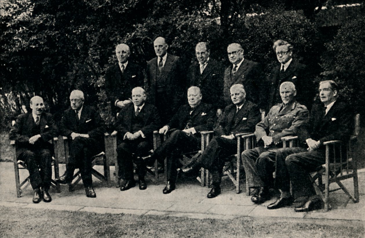 Konferencja cesarska spotyka się w Londynie, maj 1943, 1945. autorstwa Unbekannt