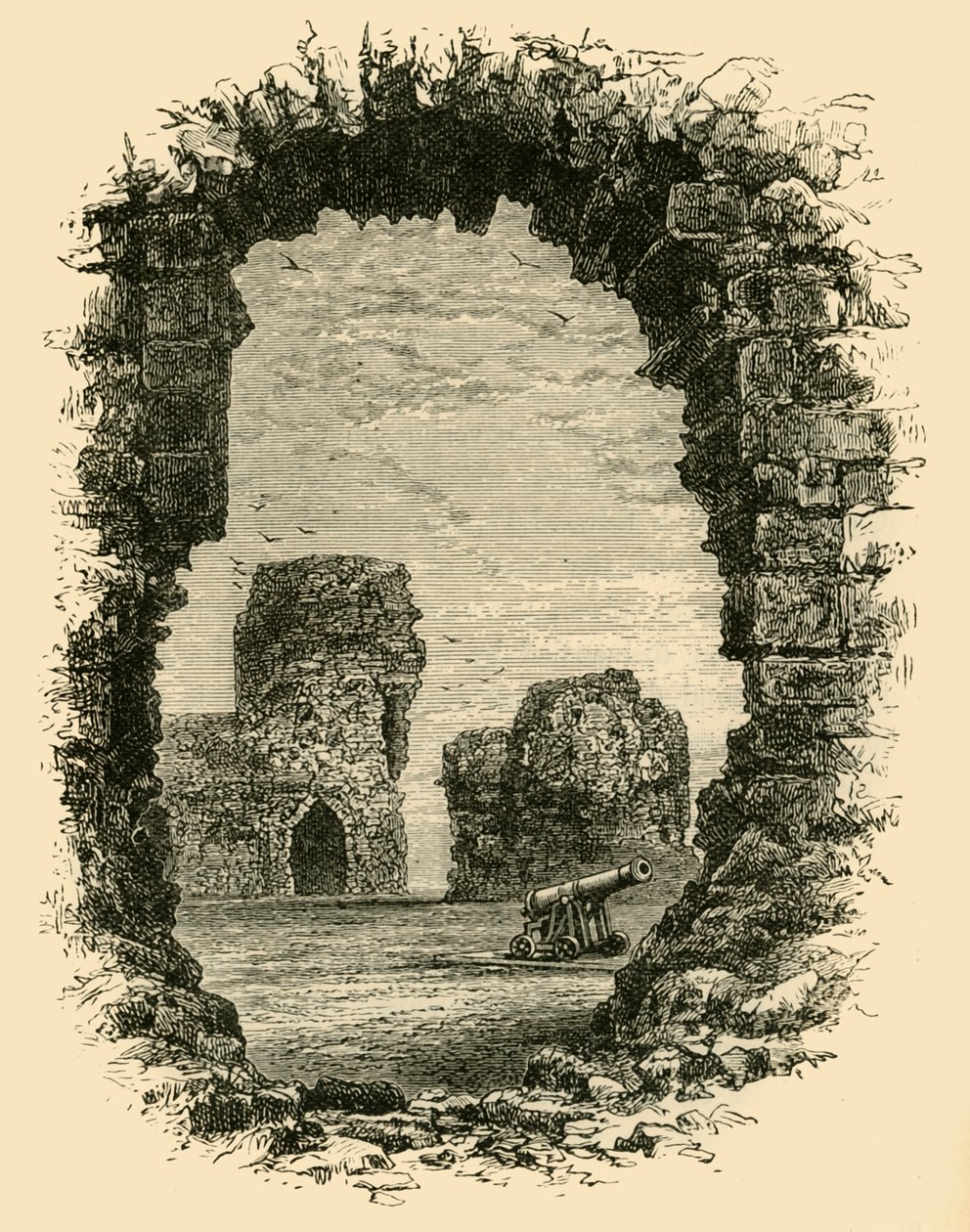W zamku Flint, 1898. autorstwa Unbekannt