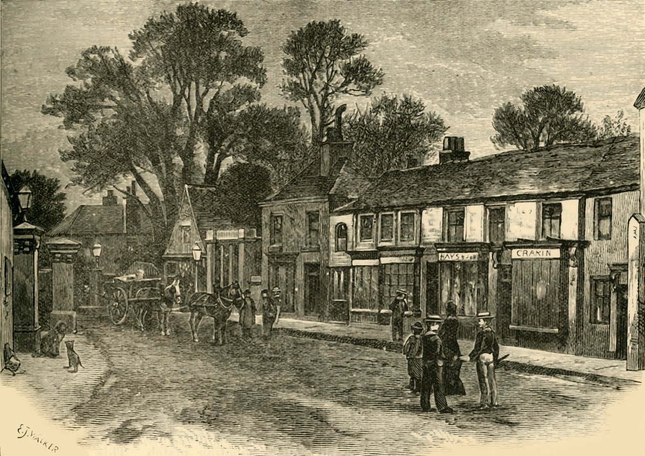 Na High Street, 1898. autorstwa Unbekannt