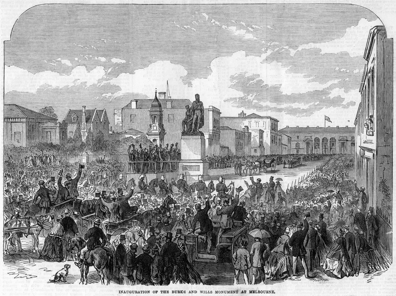 Inauguracja pomnika Burke