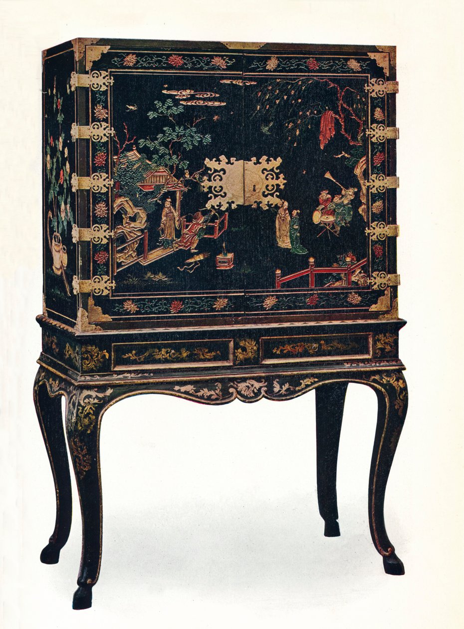 Nacinana Lakierowana Gabinet, c1680, 1910. autorstwa Unbekannt