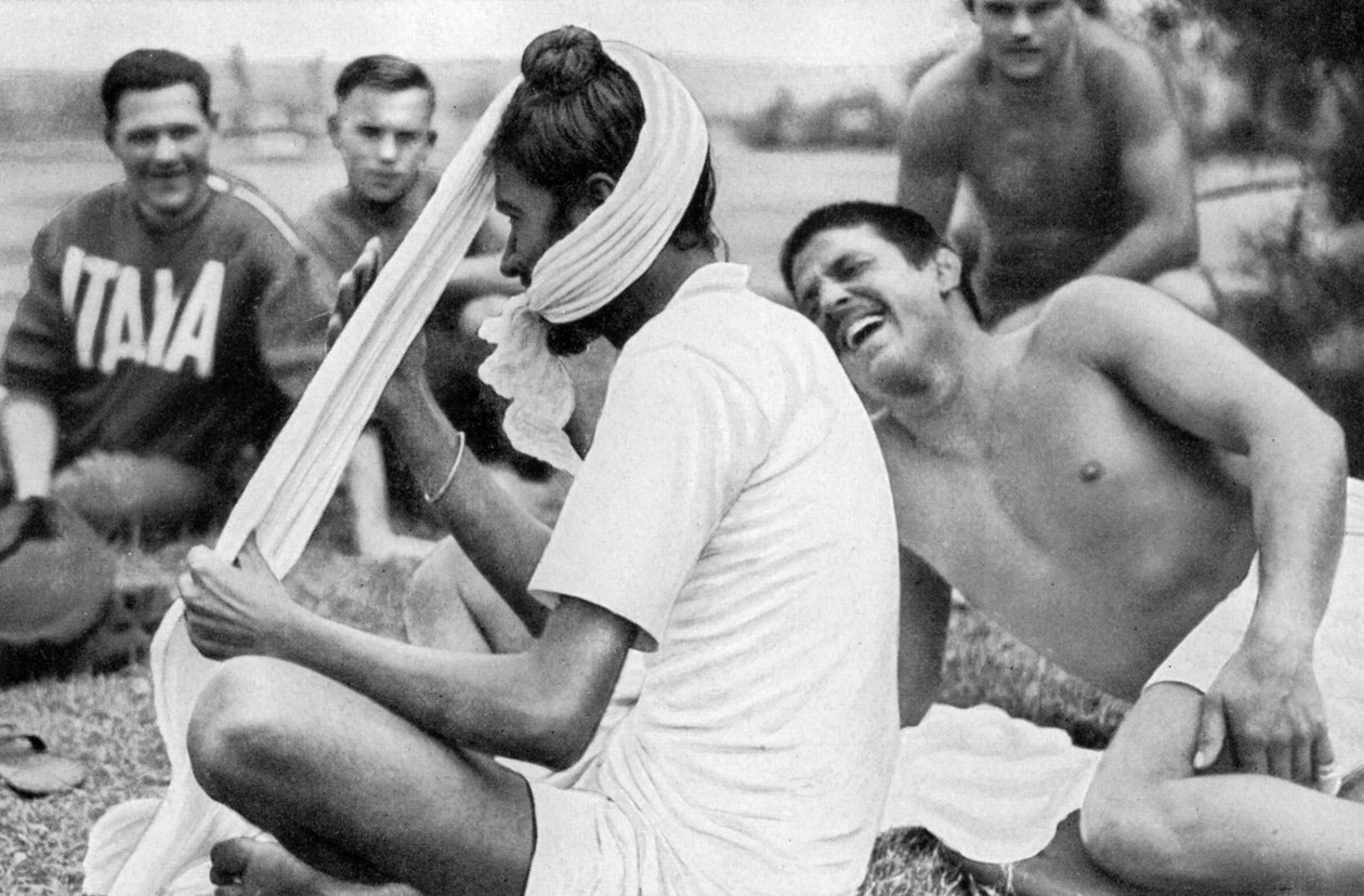 Indyjski sportowiec Sikhów, Igrzyska Olimpijskie w Berlinie, 1936 autorstwa Unbekannt