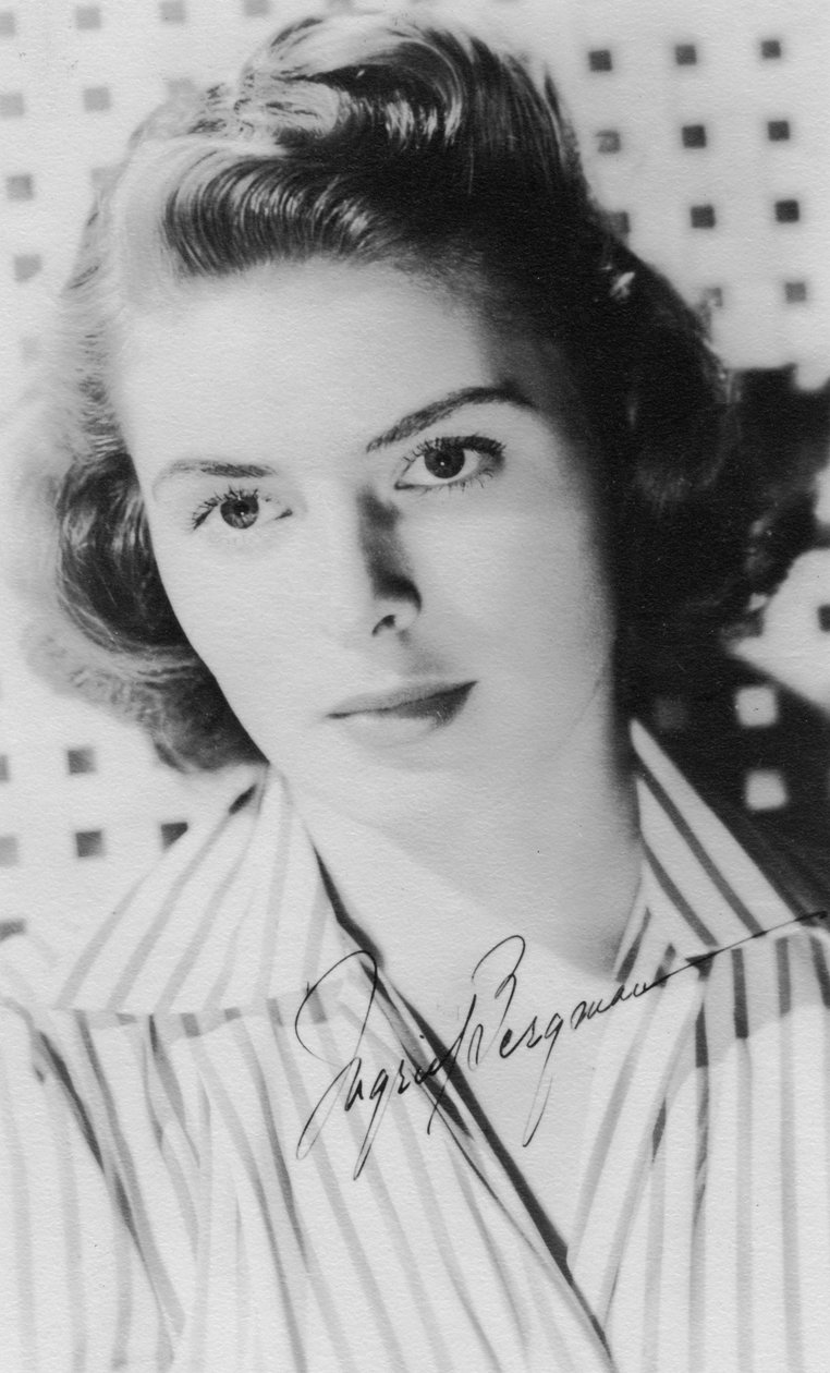 Ingrid Bergman 1915-1982, szwedzka aktorka, ok. 1930 autorstwa Unbekannt