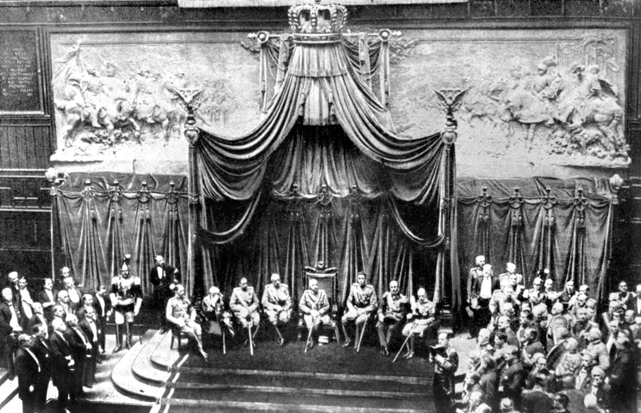 Wewnątrz Pałacu Senatu, Rzym, 1926 autorstwa Unbekannt