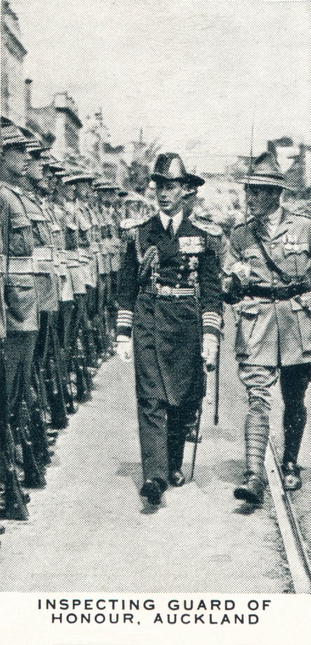 Inspekcja Straży Honorowej, Auckland, 1927 1937 autorstwa Unbekannt
