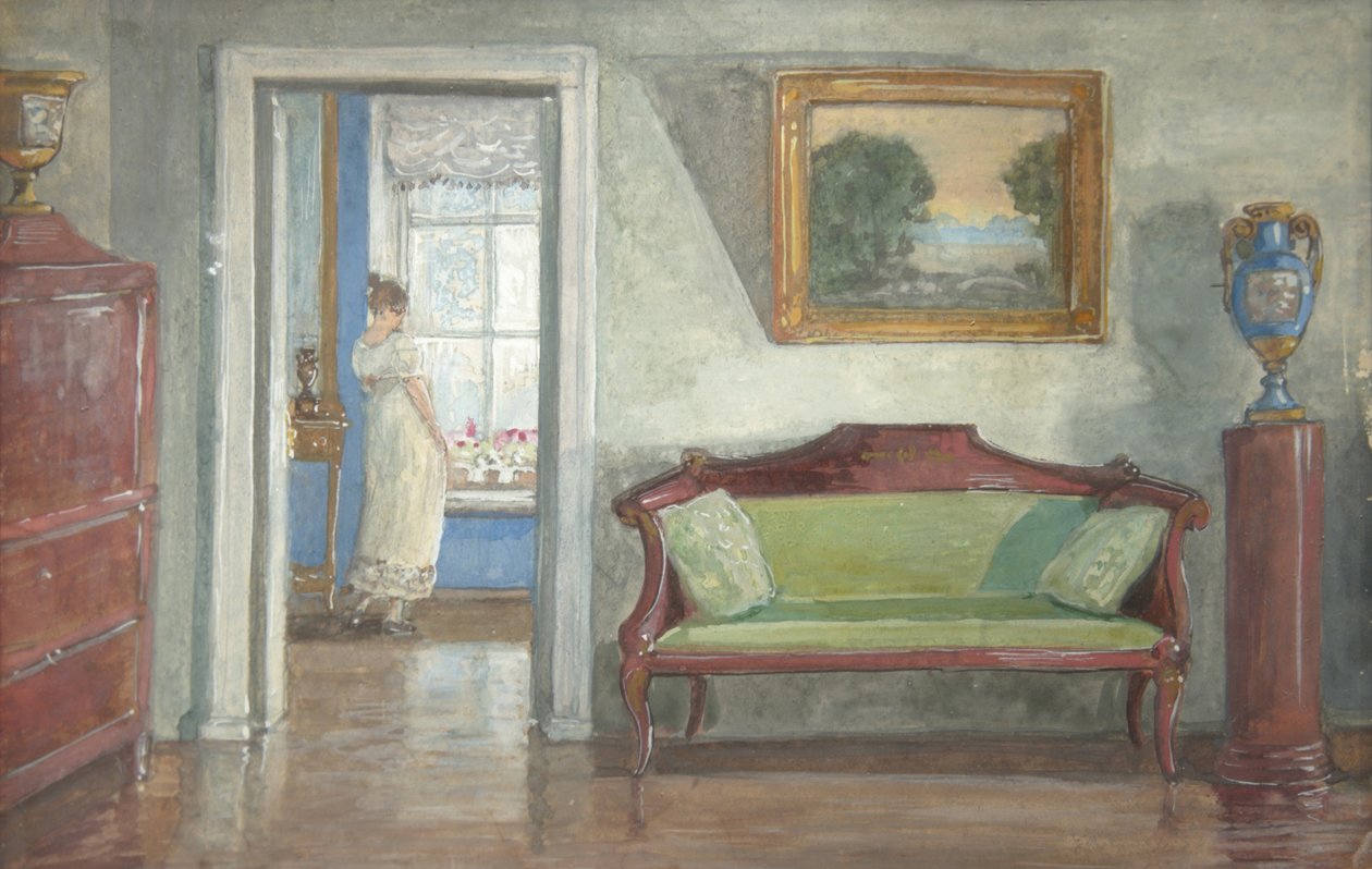 Wnętrze, 1924 autorstwa Unbekannt