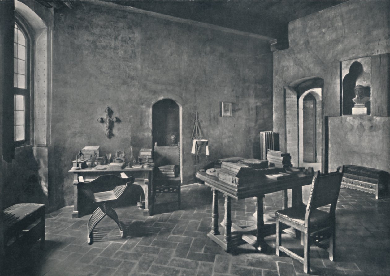 Wnętrze, Palazzo Davanzati, 1928 autorstwa Unbekannt