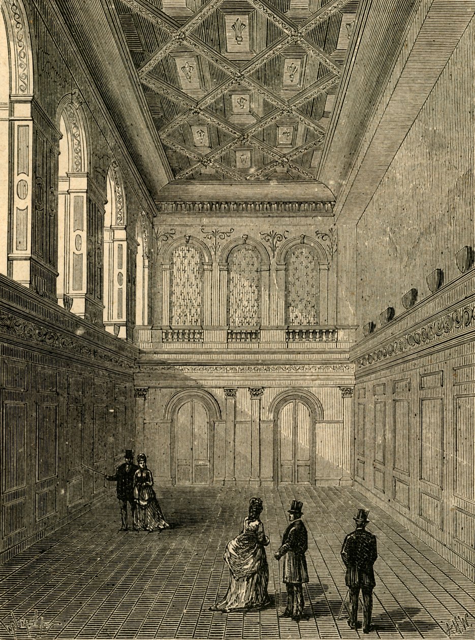 Wnętrze Hali Pasmanteryjnej, 1876, 1897. autorstwa Unbekannt