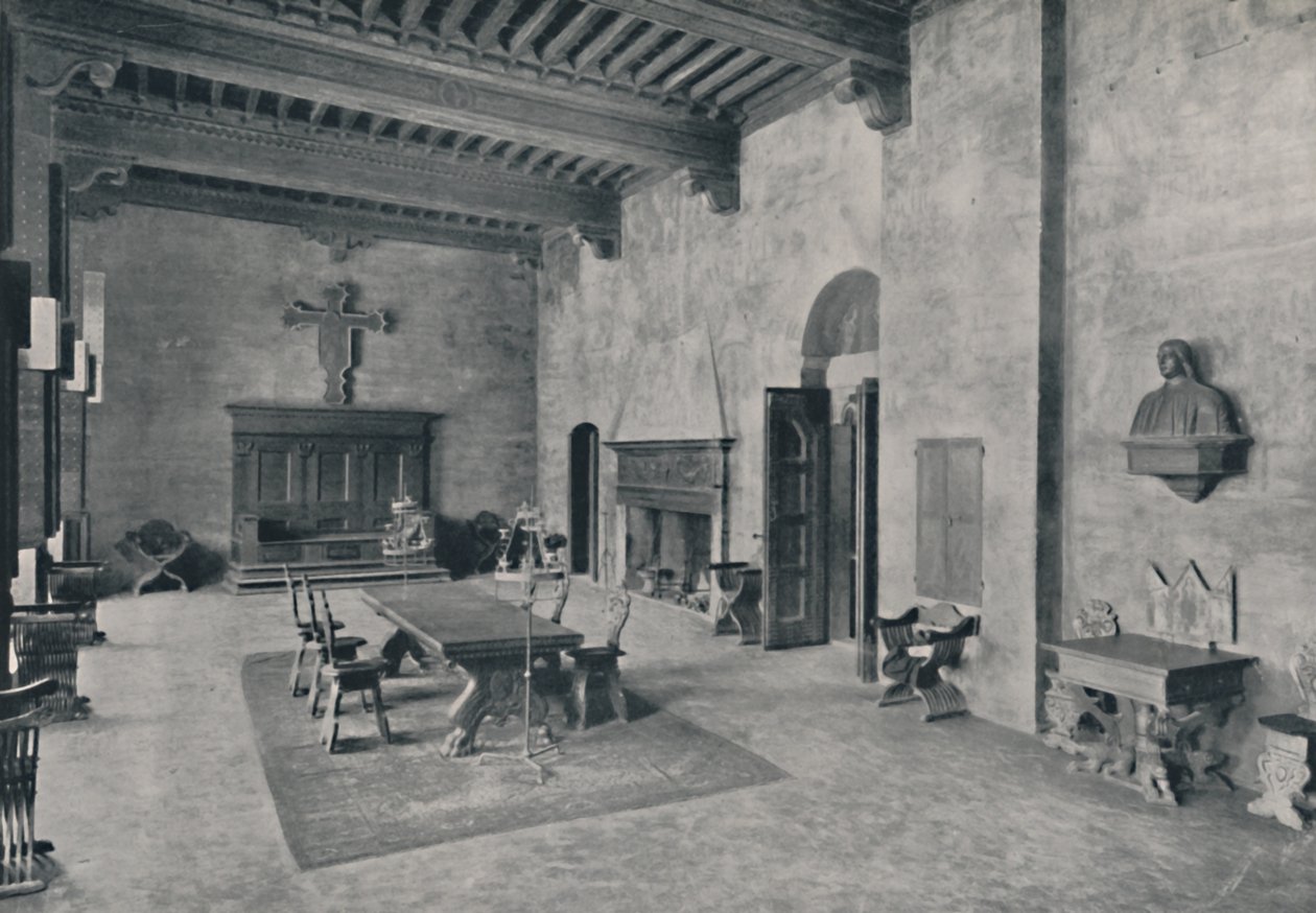 Wnętrze Palazzo Davanzati, 1928 autorstwa Unbekannt
