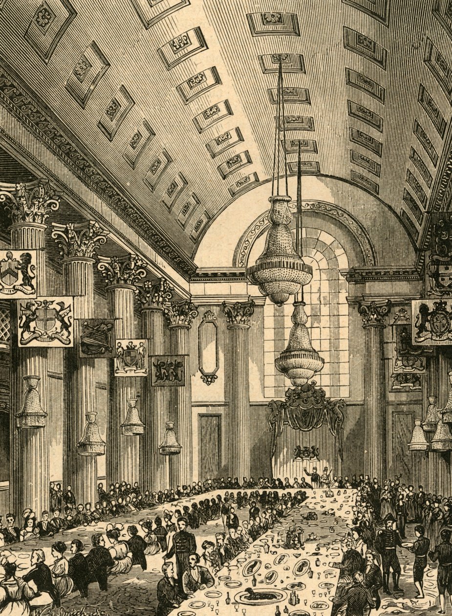Wnętrze Sali Egipskiej, 1897. autorstwa Unbekannt