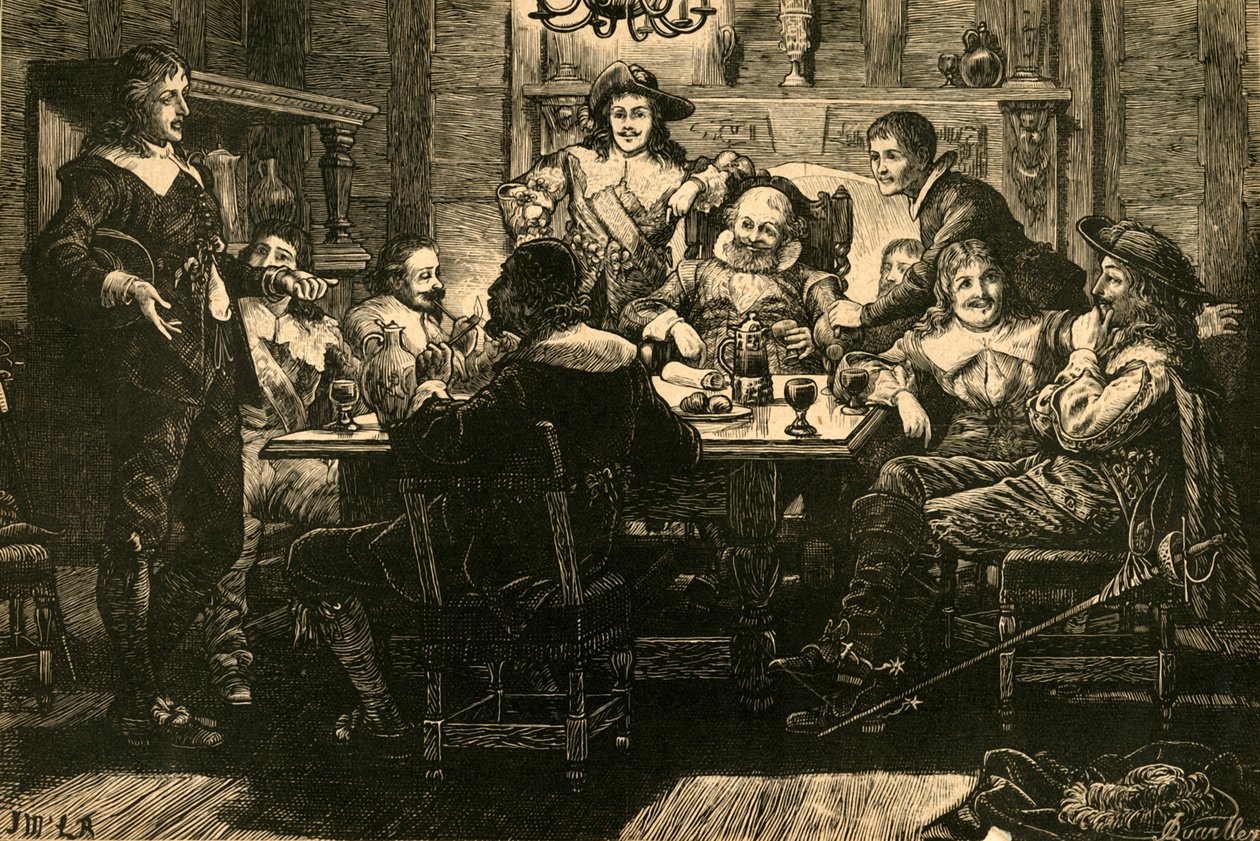 Przedstawienie Randolpha Benowi Jonsonowi w Devil Tavern, 1897. autorstwa Unbekannt