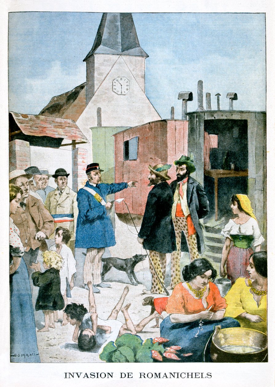 Inwazja przez Romanise, 1901 autorstwa Unbekannt