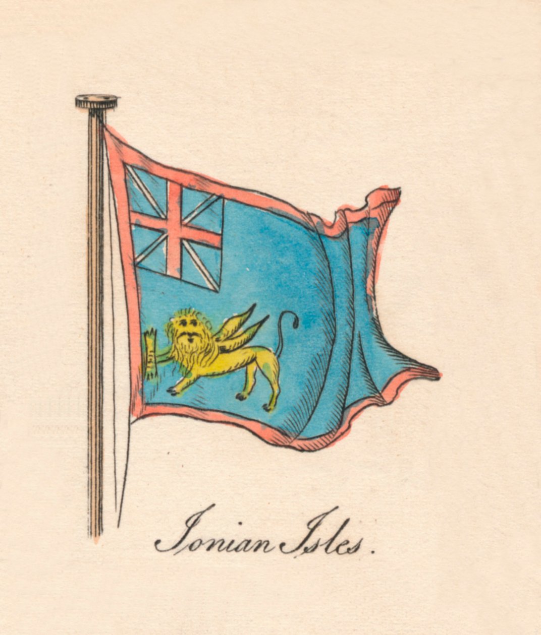 Wyspy Jońskie, 1838 autorstwa Unbekannt