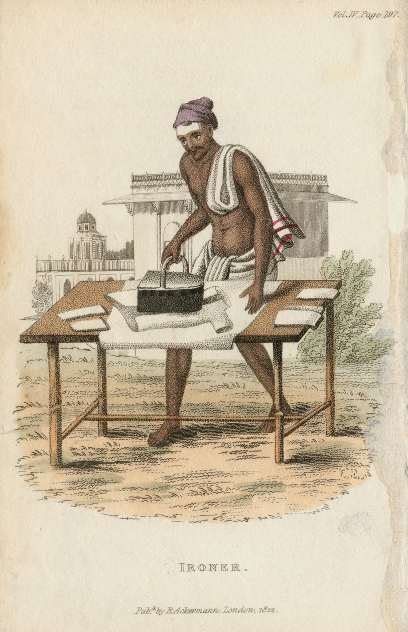 Prasownica, 1822 autorstwa Unbekannt