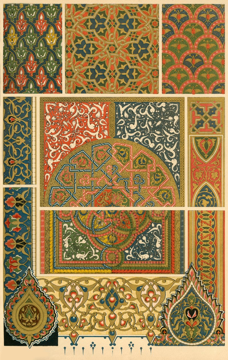 Rękopisy islamskie iluminowane, 1898 r. autorstwa Unbekannt