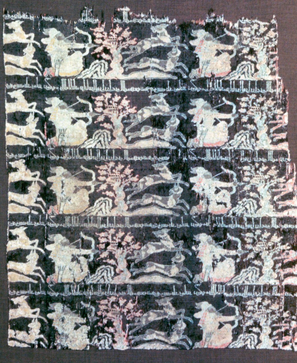 Islamski fragment jedwabiu, IX-XII w. autorstwa Unbekannt