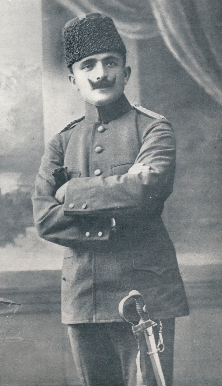 Pasza Ismaila Enva Pasza Enva 181-122, osmański oficer wojskowy, 1914 autorstwa Unbekannt