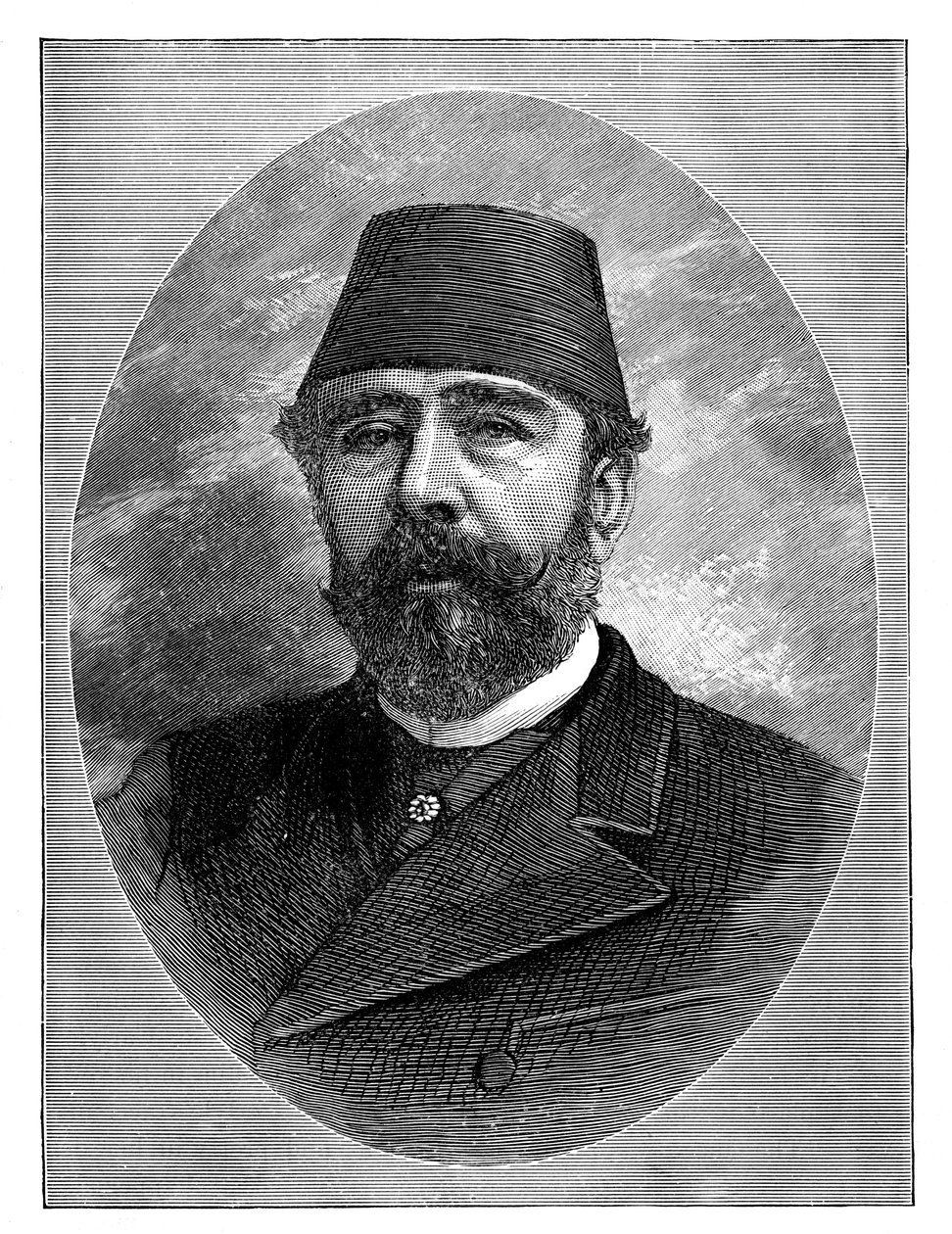 Ismail Pasza, 1830-1895 autorstwa Unbekannt