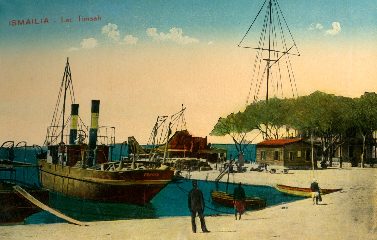 Ismailia - Masz krokodyla, s.1918-1939. autorstwa Unbekannt