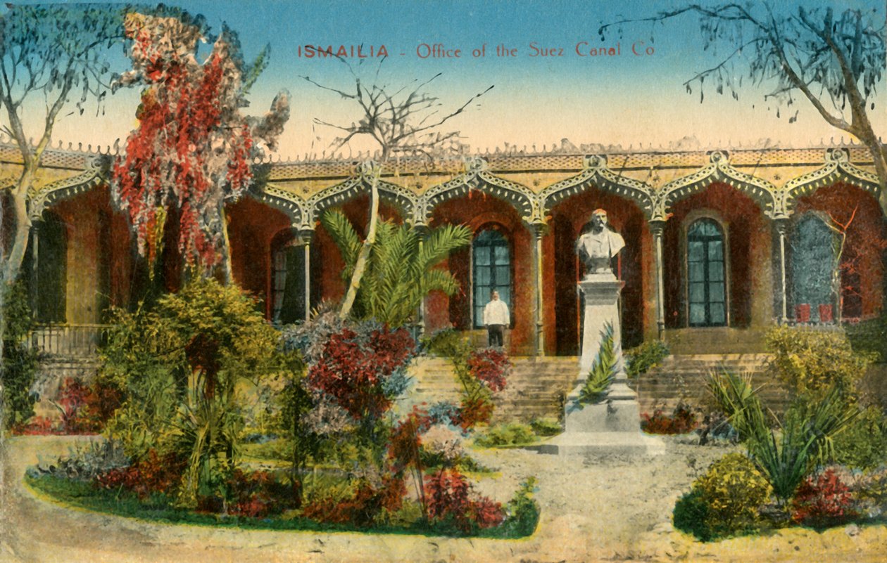 Ismailia - Biuro Kanału Sueskiego Co., c1918-c1939. autorstwa Unbekannt
