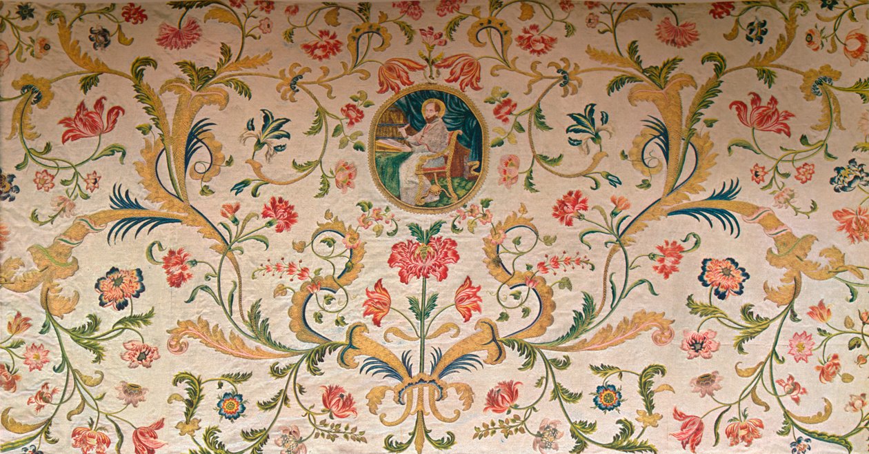 Włoskie XVII-wieczne płótno ołtarzowe, c1660 autorstwa Unbekannt