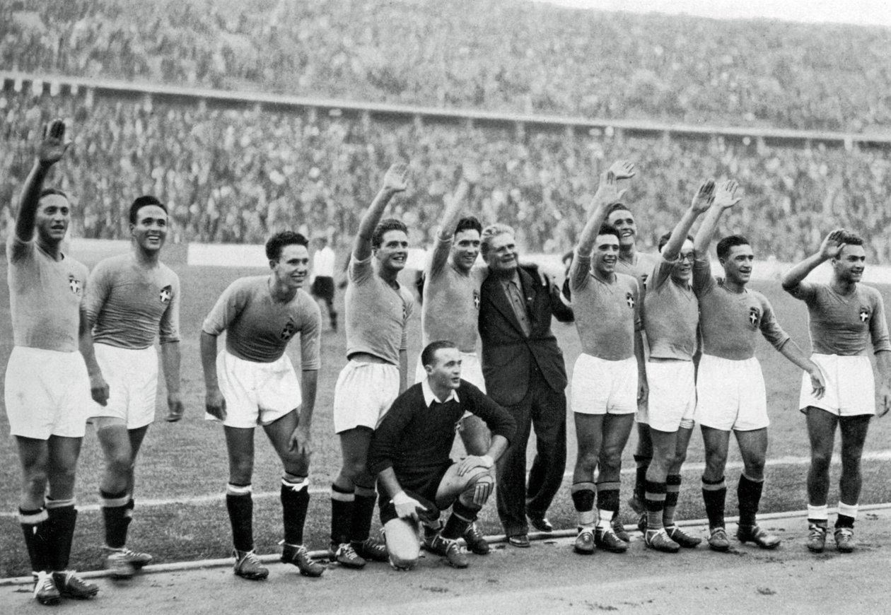 Reprezentacja Włoch w piłce nożnej, Igrzyska Olimpijskie w Berlinie, 1936 autorstwa Unbekannt