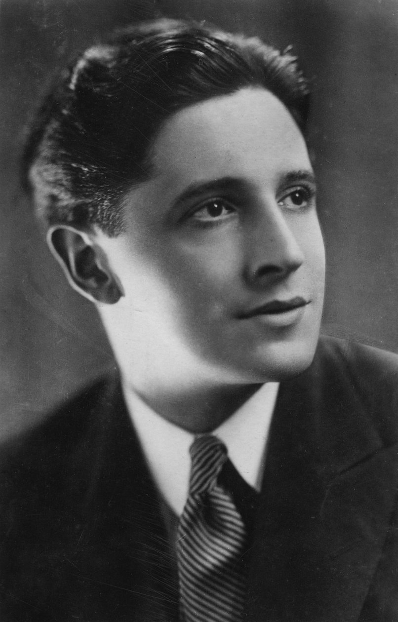 Ivor Novello 183-1951, walijski kompozytor, piosenkarz i aktor, ok. 1920 autorstwa Unbekannt
