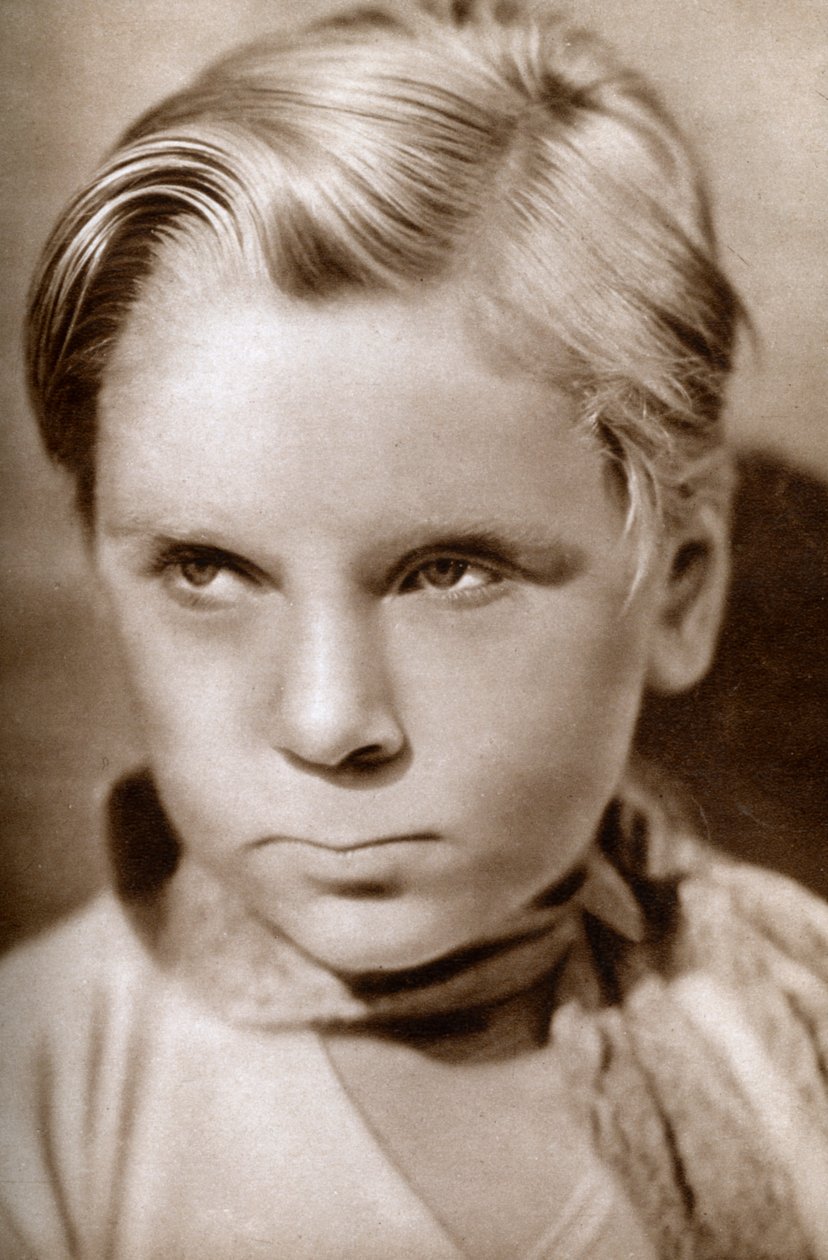 Jackie Cooper, amerykański aktor i reżyser telewizyjny i producent, 1933 autorstwa Unbekannt