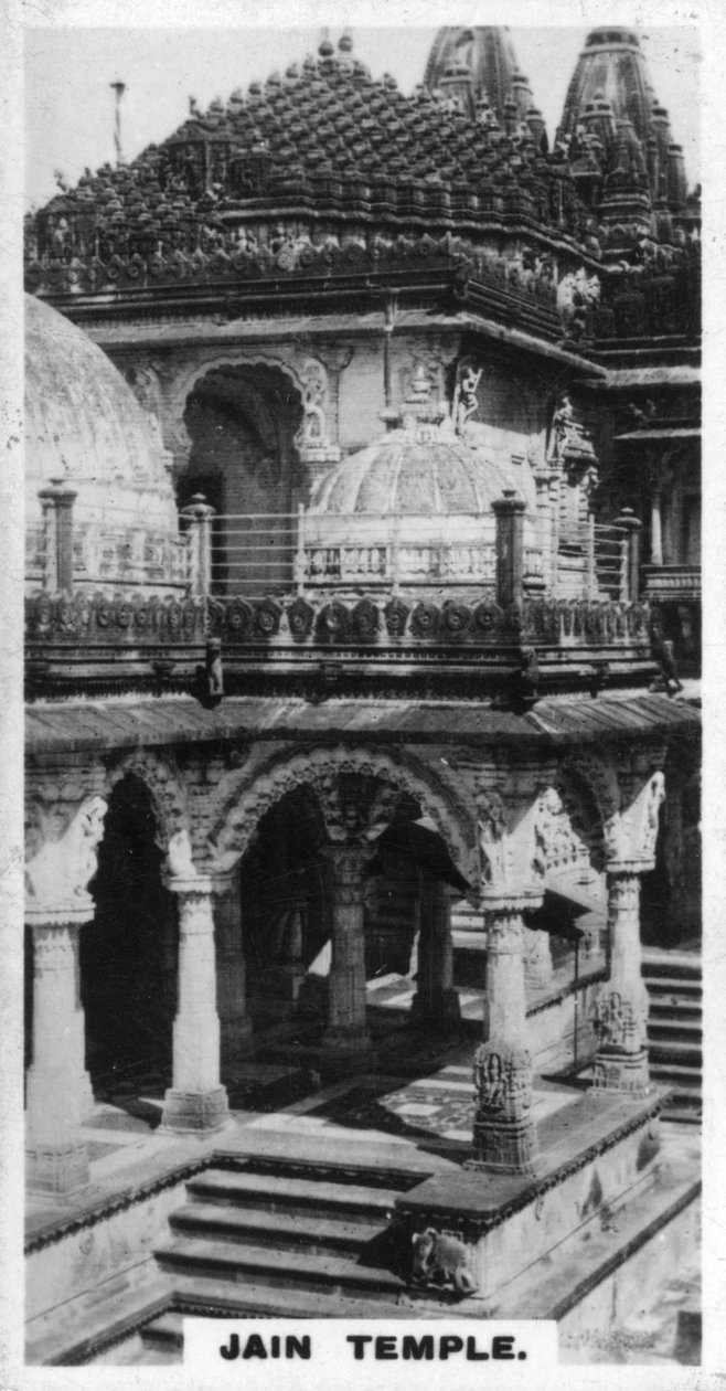 Świątynia Jain, Ahmedabad, Indie, ok. 1925 r. autorstwa Unbekannt