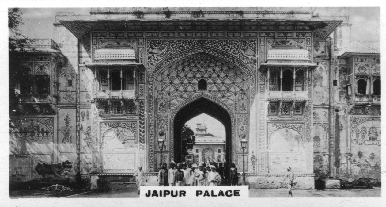 Pałac Jaipur, Indie, ok. 1925 autorstwa Unbekannt