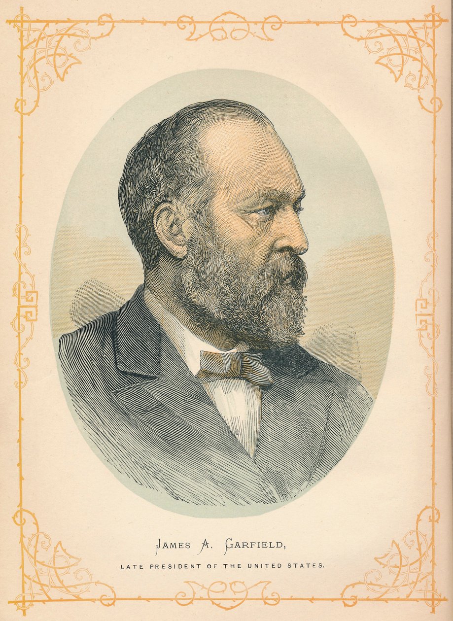 James A Garfield, dwudziesty prezydent Stanów Zjednoczonych, 1893 autorstwa Unbekannt