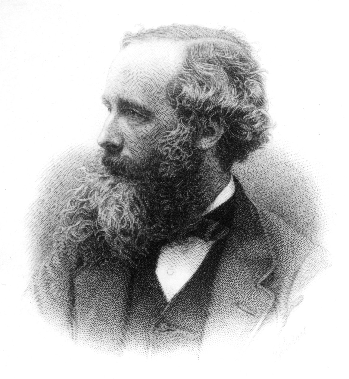 James Clerk Maxwell 1831-1879, szkocki fizyk teoretyczny, 1882 autorstwa Unbekannt