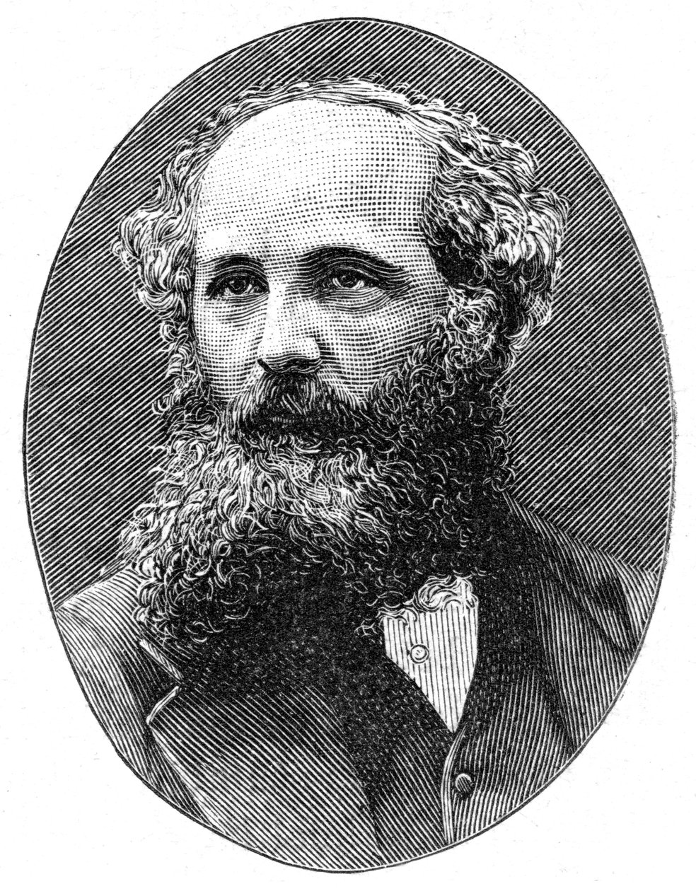 James Clerk Maxwell 1831-1879, szkocki fizyk teoretyczny, [1896] autorstwa Unbekannt