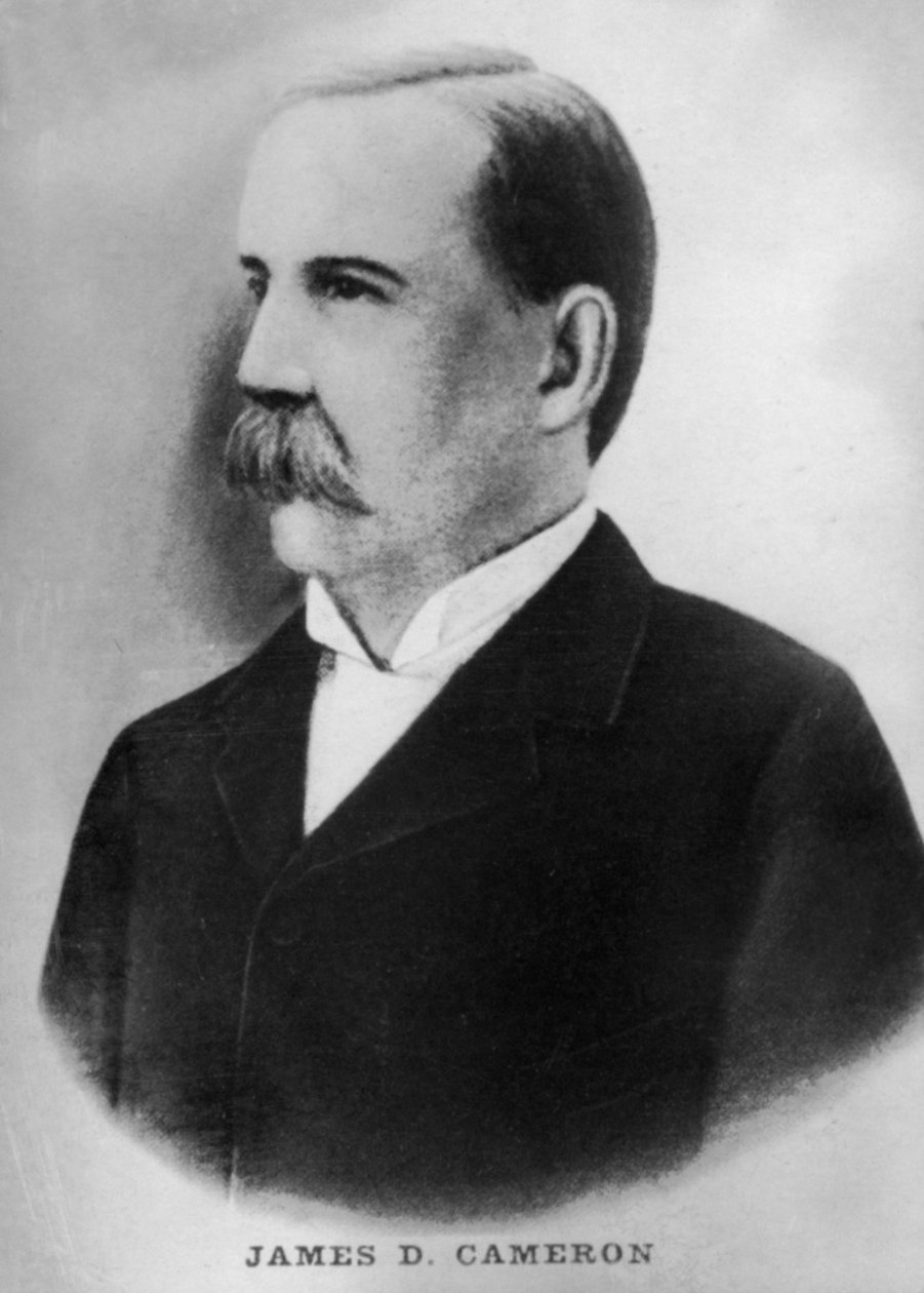 James D. Cameron, 1833-1918, lata 20. autorstwa Unbekannt