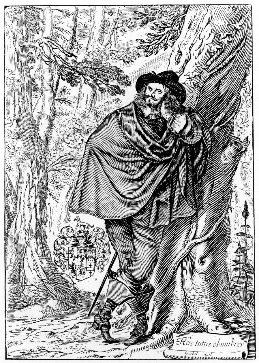 James Howell ok. 1594-1666, pisarz walijski, ok. XVII w. 1926 autorstwa Unbekannt
