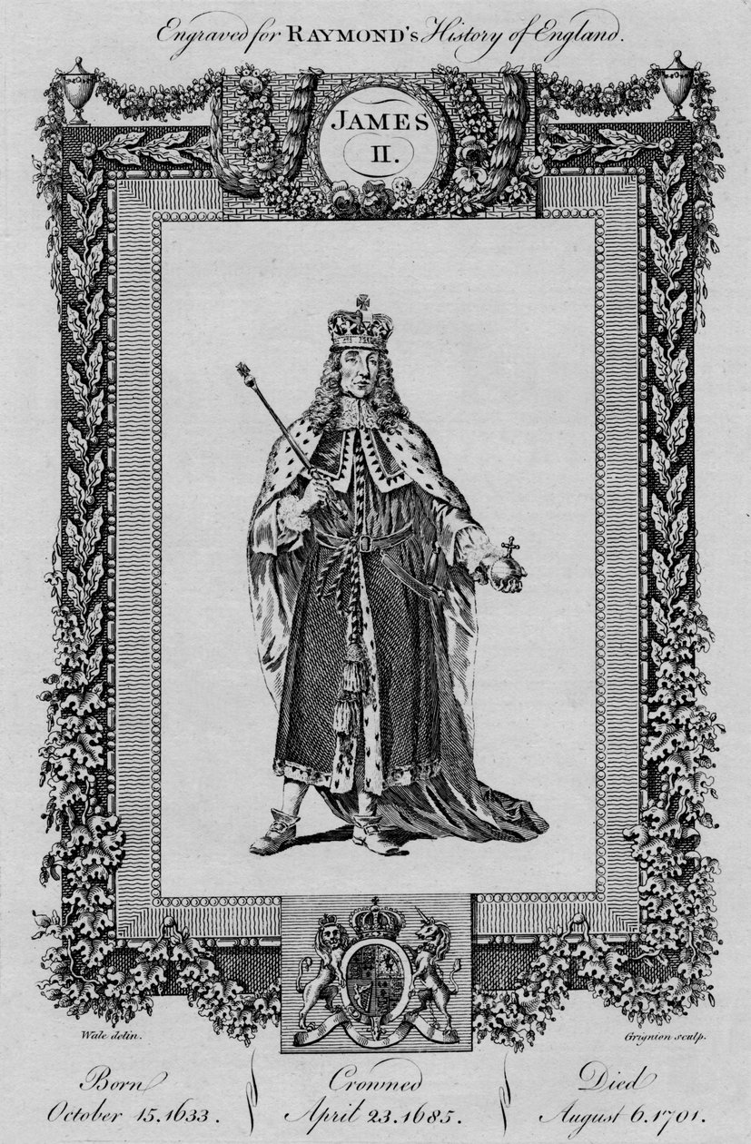 Jakub II, c1787 autorstwa Unbekannt