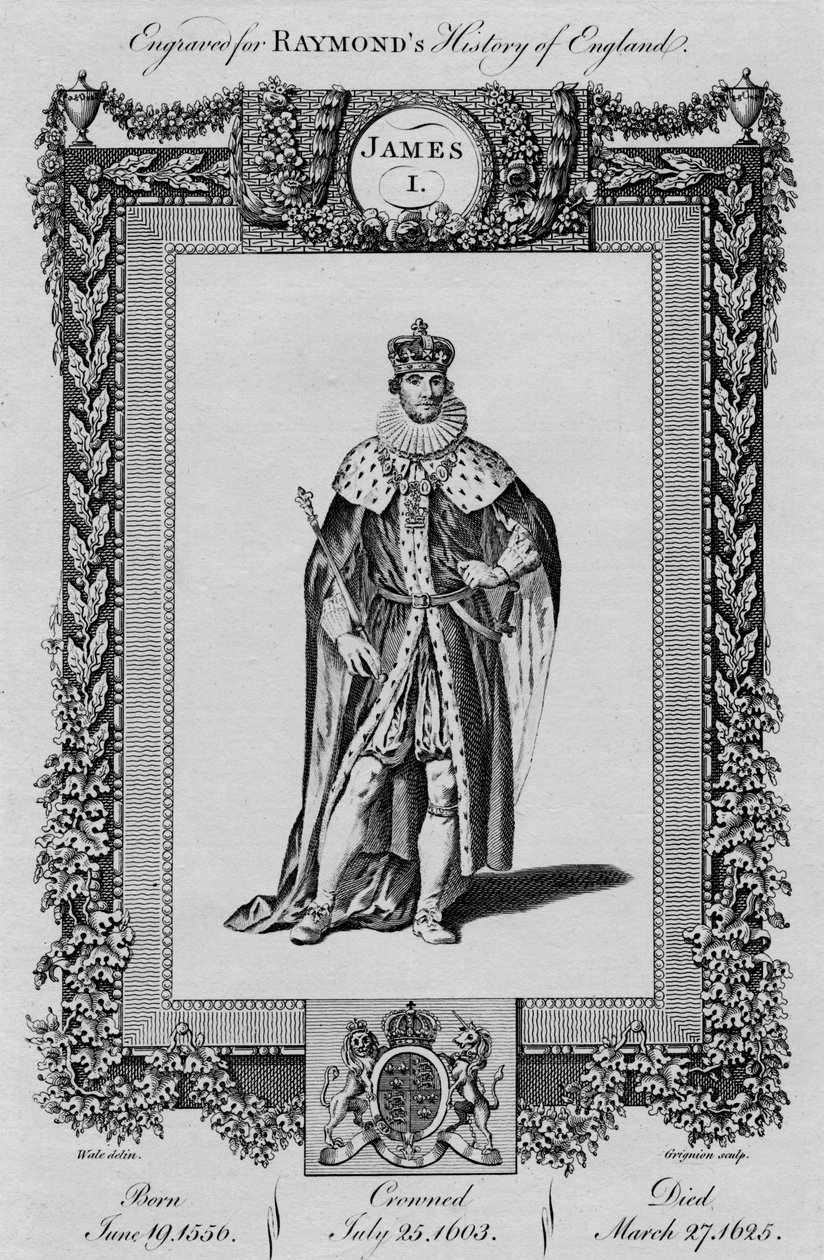 Jakub I, ok. 1787 r. autorstwa Unbekannt