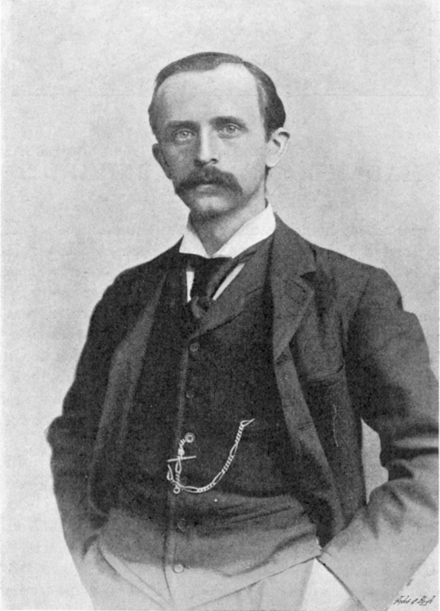 James Matthew Barrie 1860-1937, szkocki dramaturg i powieściopisarz, c1895 autorstwa Unbekannt