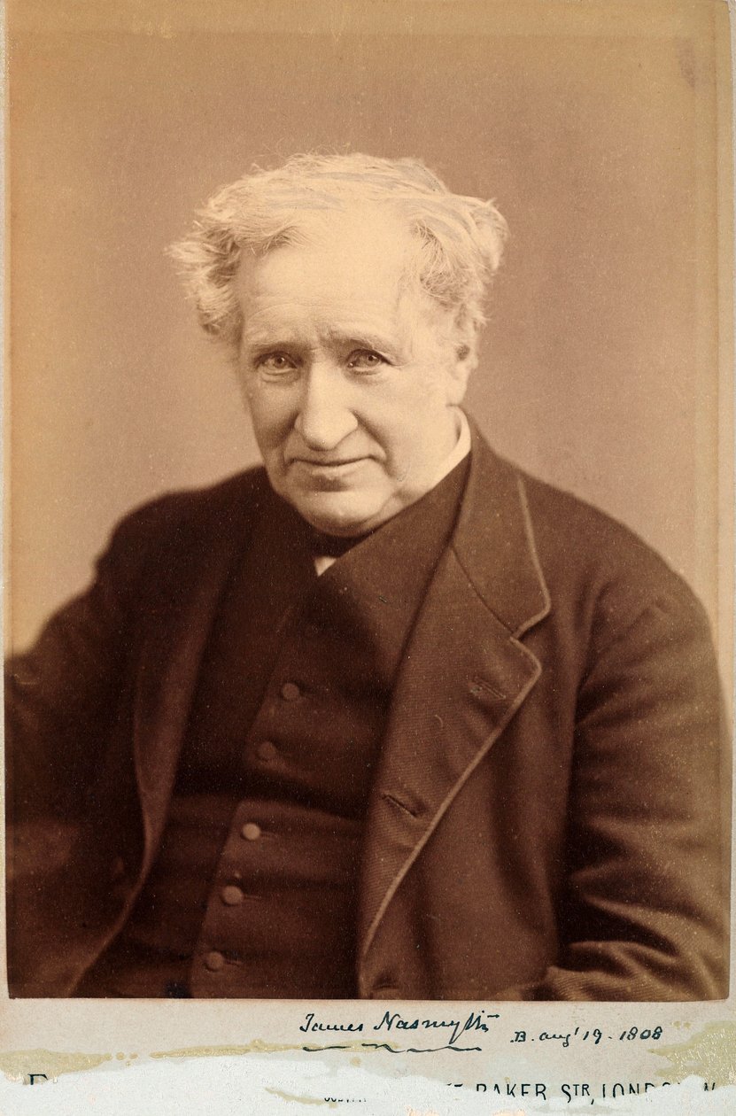 James Nasmyth, szkocki inżynier mechanik i wynalazca, ok. 1870 autorstwa Unbekannt