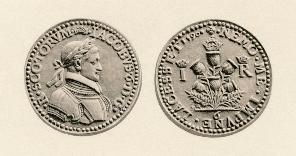 Jakub VI, król Szkocji, ok. XVI w., 1904 r autorstwa Unbekannt