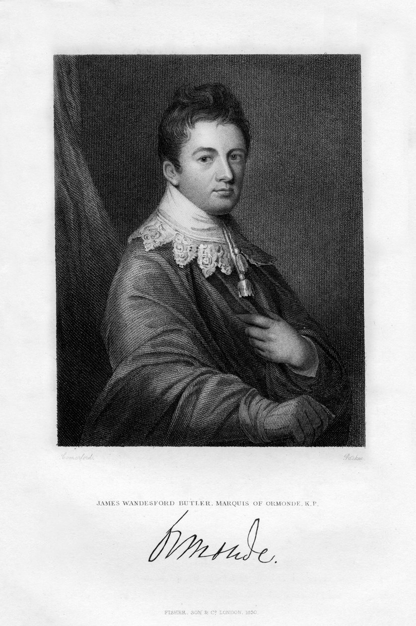 James Wandesford Butler, markiz Ormonde, 1830 autorstwa Unbekannt