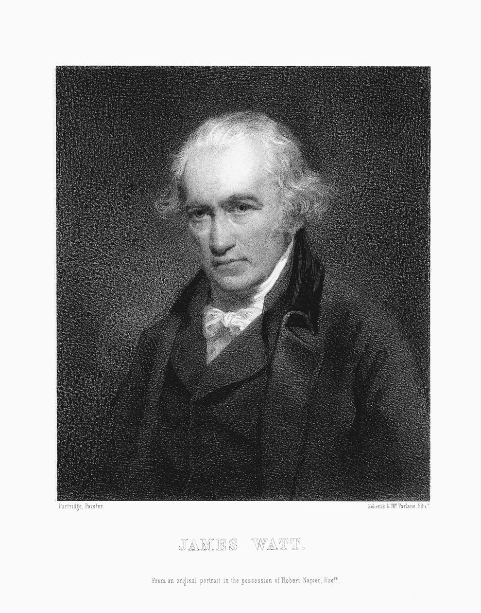 James Watt, szkocki inżynier autorstwa Unbekannt