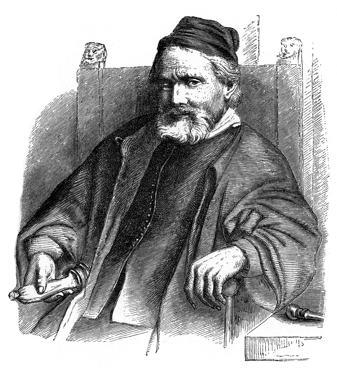 Jan Lutma, złotnik i złotnik, 1656, 1870 autorstwa Unbekannt