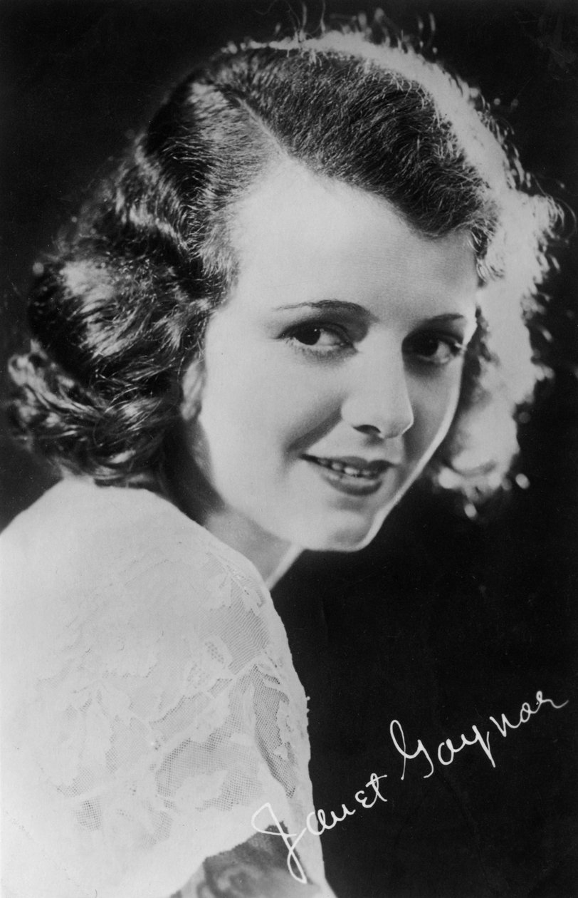 Janet Gaynor 1906-1984, amerykańska aktorka, XX wiek autorstwa Unbekannt