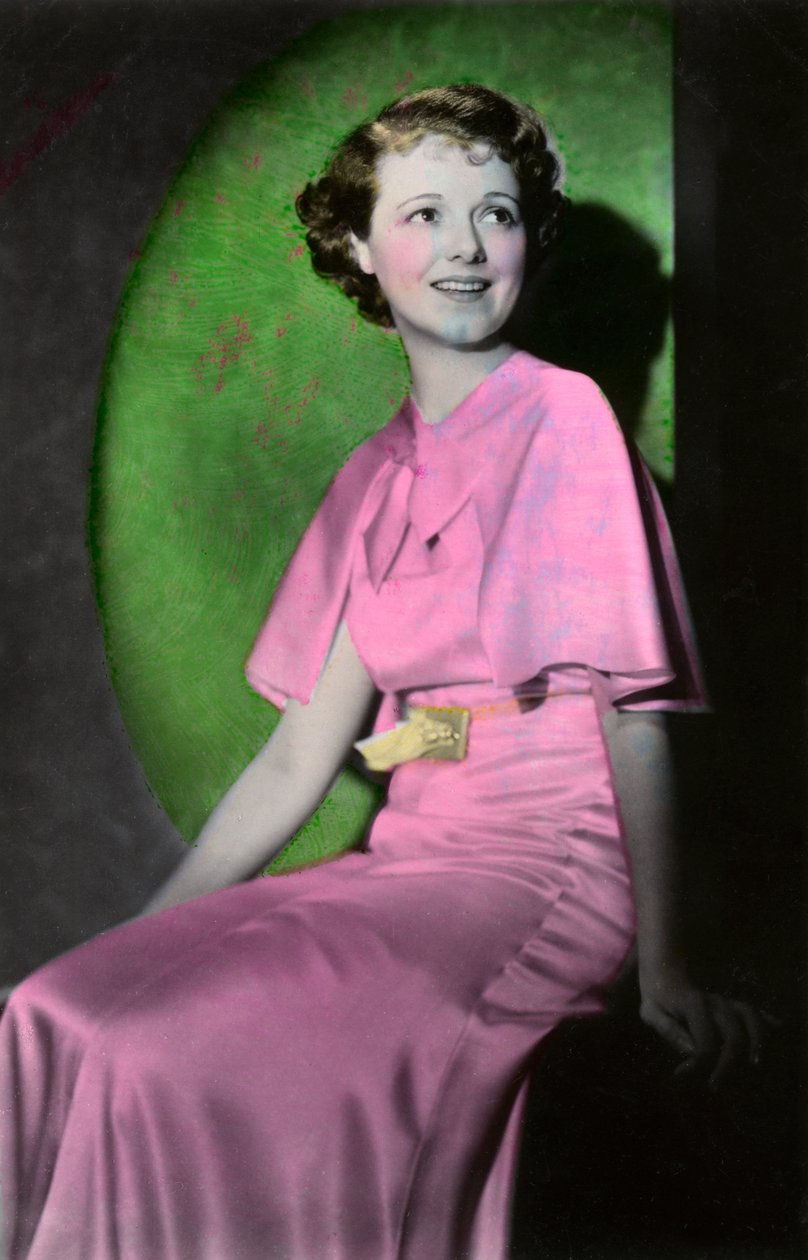Janet Gaynor 1906-1984, amerykańska aktorka, XX wiek autorstwa Unbekannt