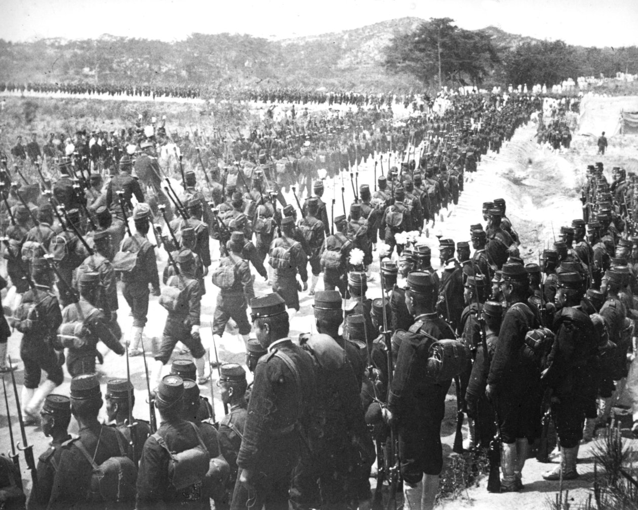 wojska japońskie, Korea, ok. 1900 autorstwa Unbekannt