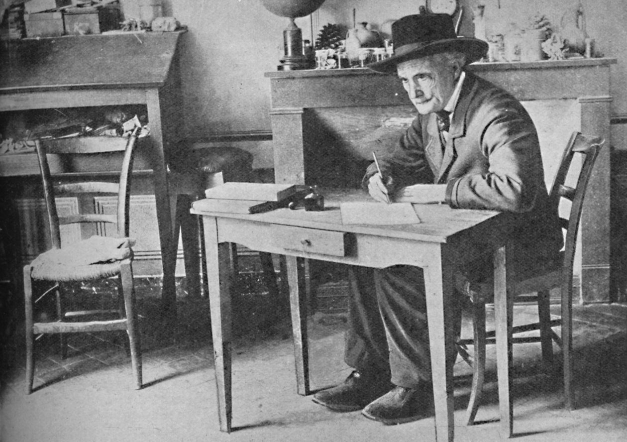 Jean-Henri Fabre - Skromne studium jednego z największych przyrodników, ok. 1925 r. autorstwa Unbekannt