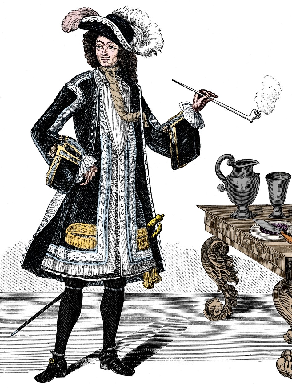 Jean Bart lub Barth 1651-1702, francuski kaper, c1690s autorstwa Unbekannt