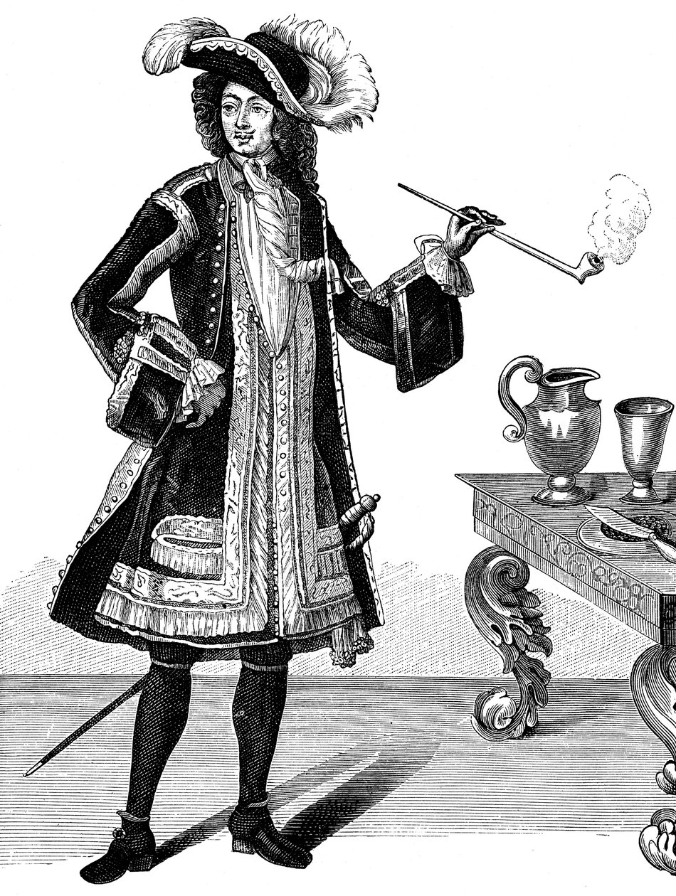 Jean Bart lub Barth 1651-1702, francuski kaper, c1690s autorstwa Unbekannt
