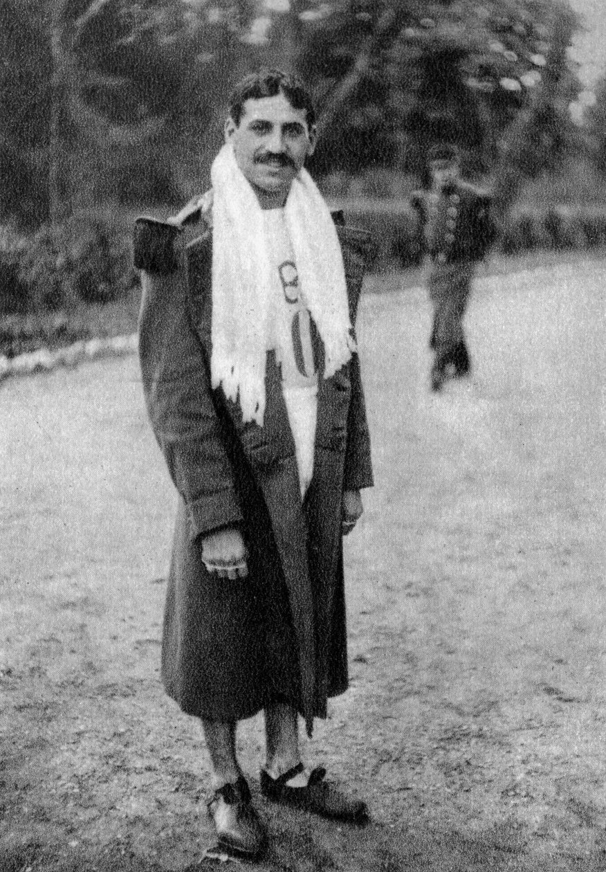 Jean Bouin, francuski żołnierz i sportowiec, 1912 autorstwa Unbekannt